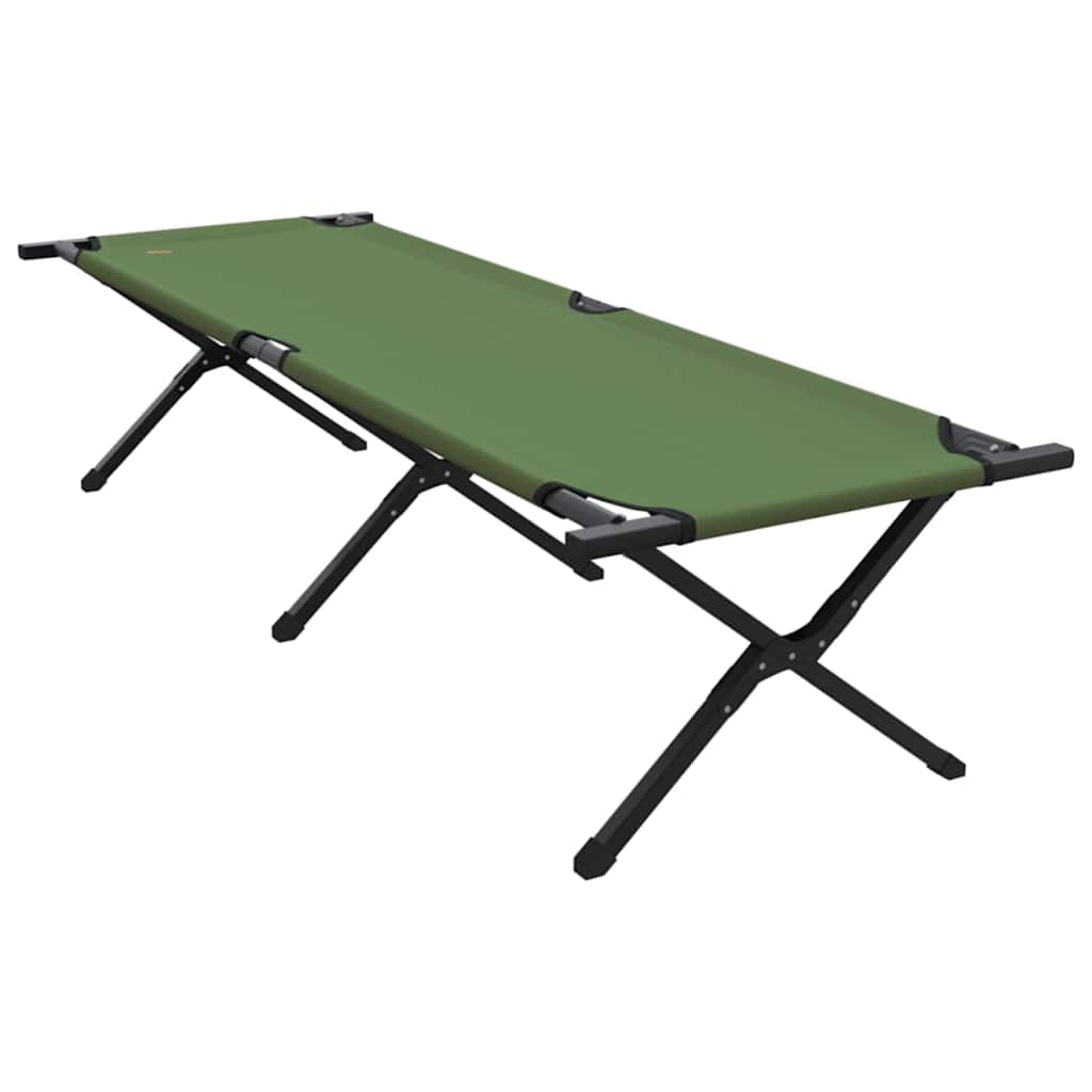 Klapp Schlafbett fürs Camping 2 pcs Grün 193 x 69 x 45 cm