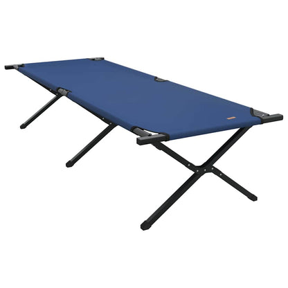 Klapp Schlafbett fürs Camping 2 pcs Blau 210 x 80 x 46 cm