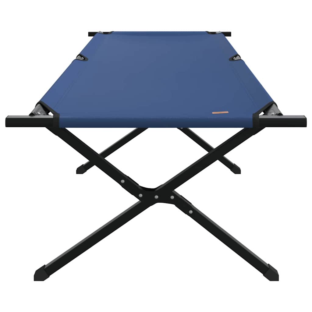 Klapp Schlafbett fürs Camping 2 pcs Blau 210 x 80 x 46 cm