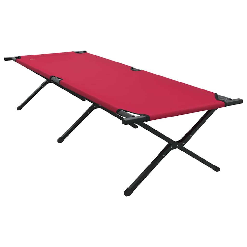 Klapp Schlafbett fürs Camping 2 pcs Rot 210 x 80 x 46 cm
