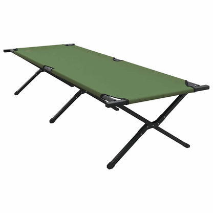 Klapp Schlafbett fürs Camping 2 pcs Grün 210 x 80 x 46 cm