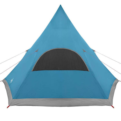 Teepee Zelt mit Dach mit Speicher Blau 545 x 450 x 295 cm