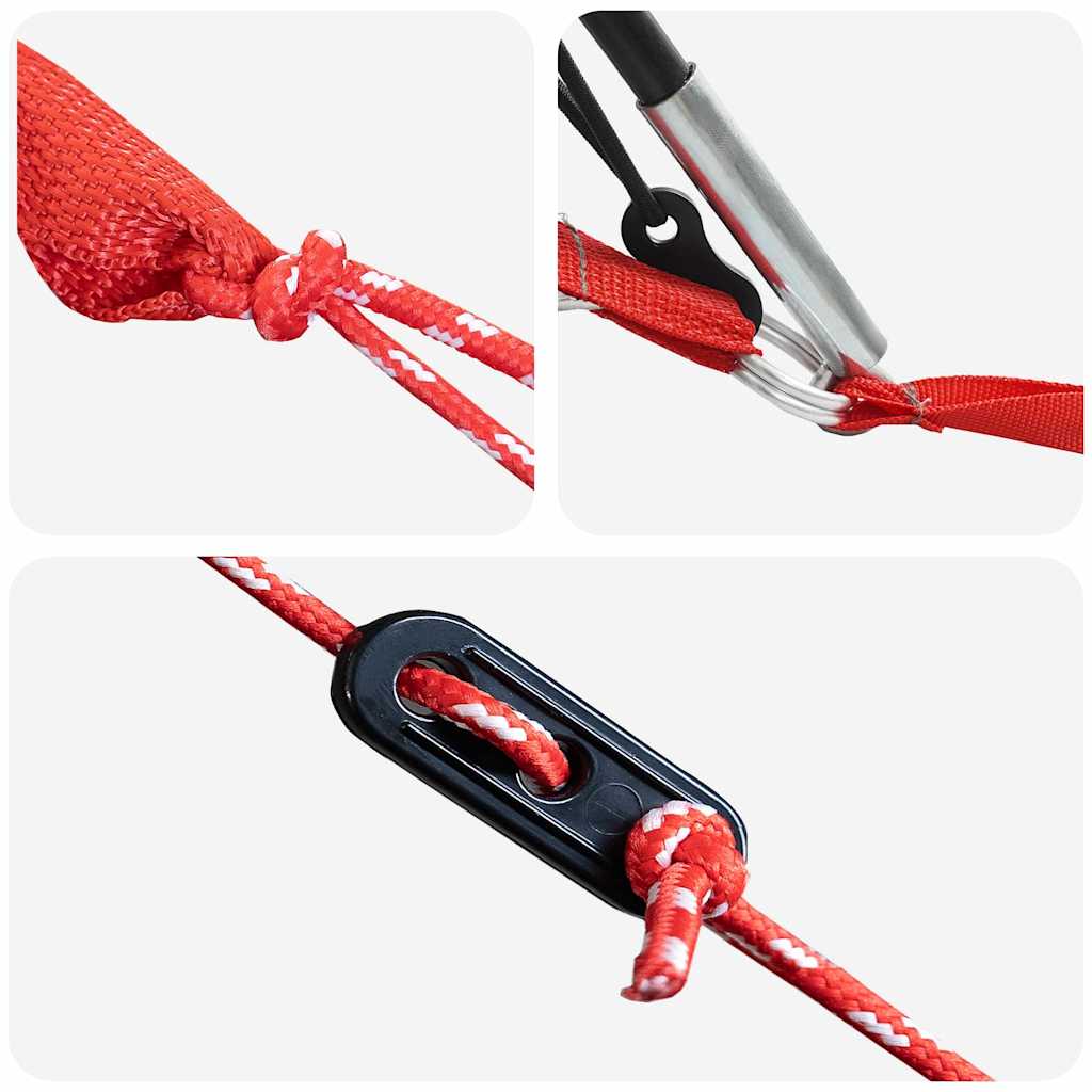 Tunnelzelt mit Dach mit Speicher Blau 710 x 460 x 245 cm