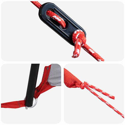 Hütten-Zelt mit Dach Blau und Grau 320 x 320 x 203 cm