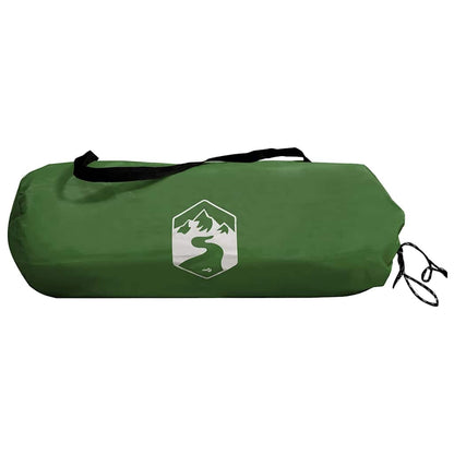 Tunnelzelt mit Dach Grün und Weiß 318 x 275 x 140 cm