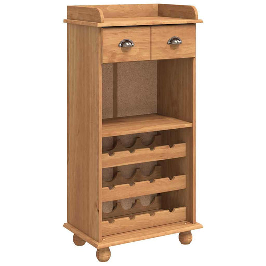 Weinschrank ASKIM Honigwachs 57 x 37 x 114 cm