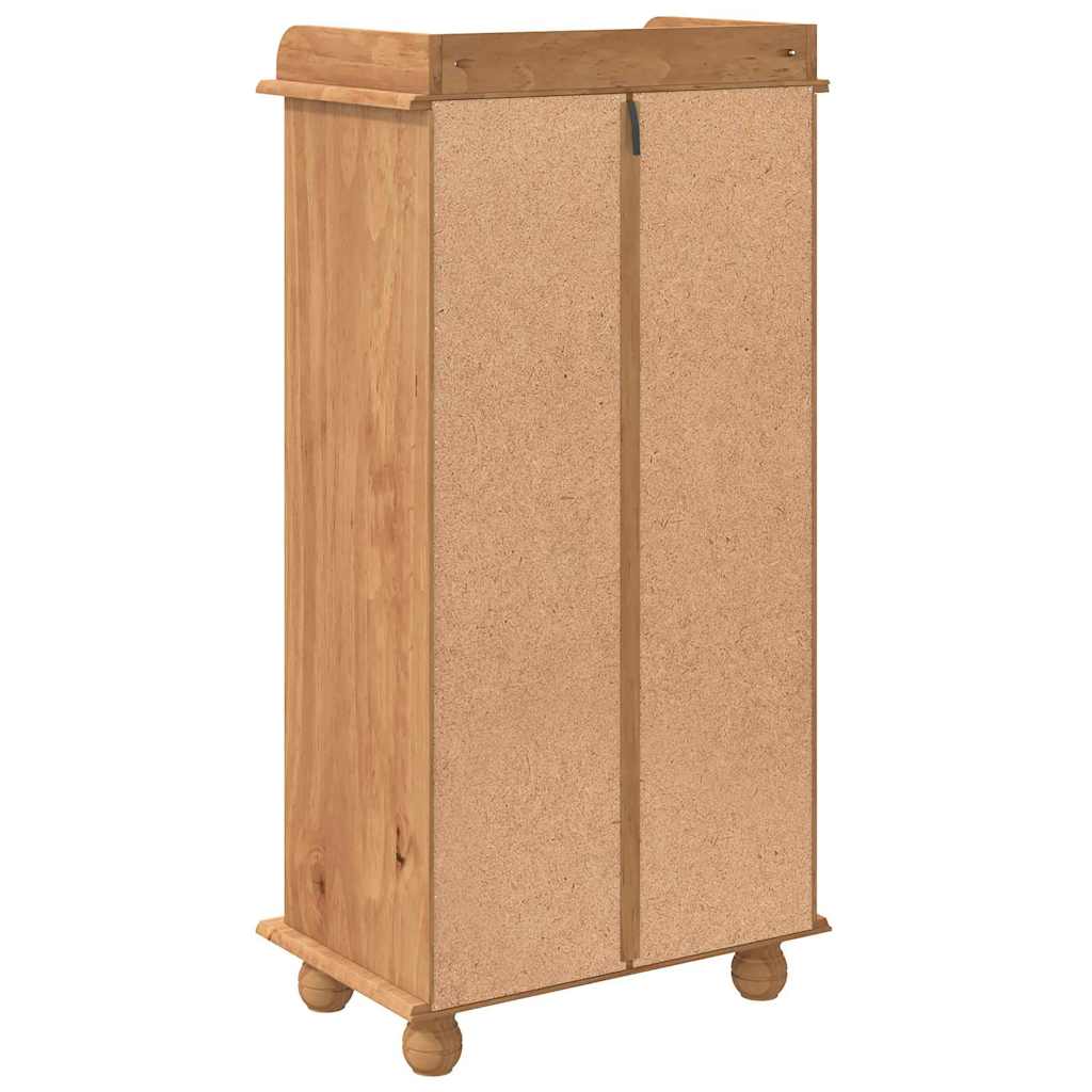 Weinschrank ASKIM Honigwachs 57 x 37 x 114 cm