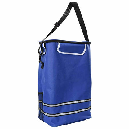Einkaufswagen Blau 36,5 x 46,5 x 100,5 cm Oxford-stoff