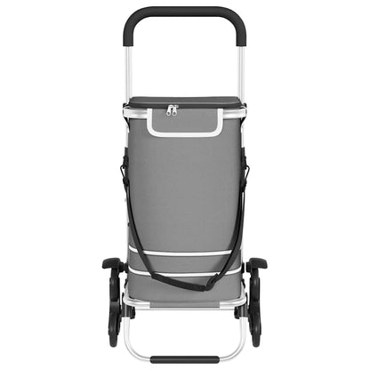 Einkaufswagen Grau 47 x 39 x 100,5 cm Oxford-stoff