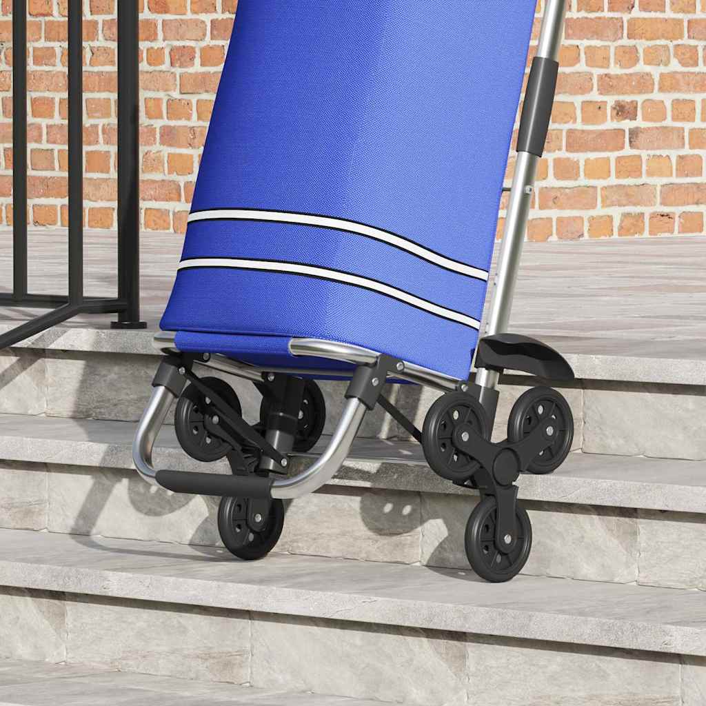 Einkaufswagen Blau 47 x 39 x 100,5 cm Oxford-stoff