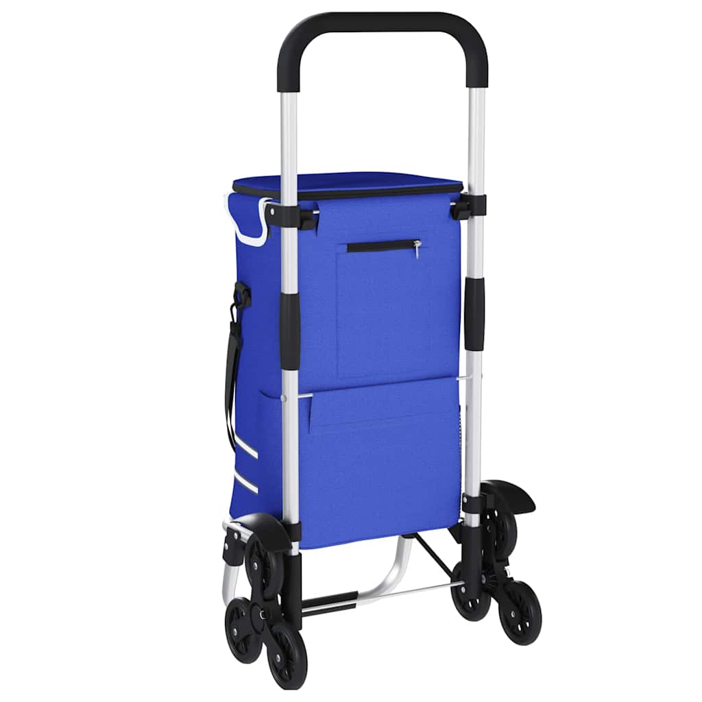 Einkaufswagen Blau 47 x 39 x 100,5 cm Oxford-stoff