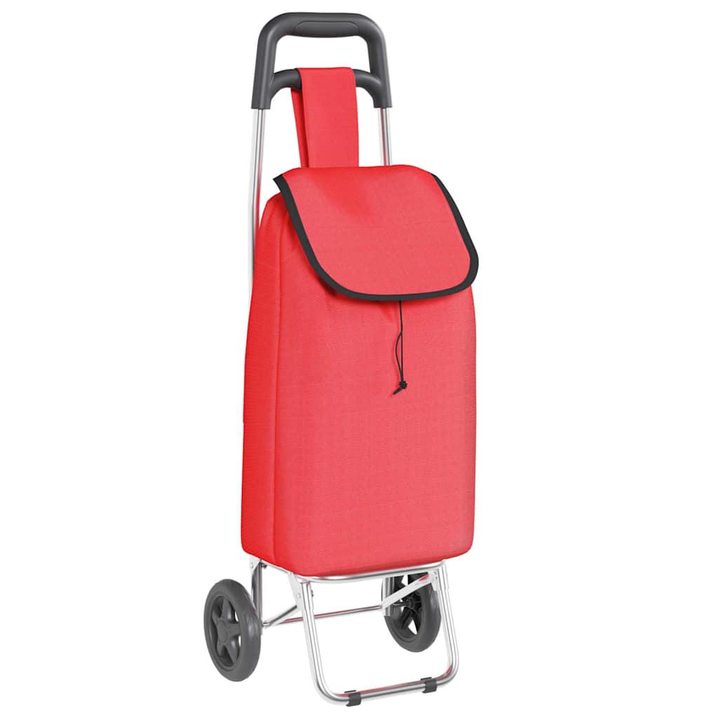 Einkaufswagen Rot 35 x 28 x 92 cm Oxford-stoff