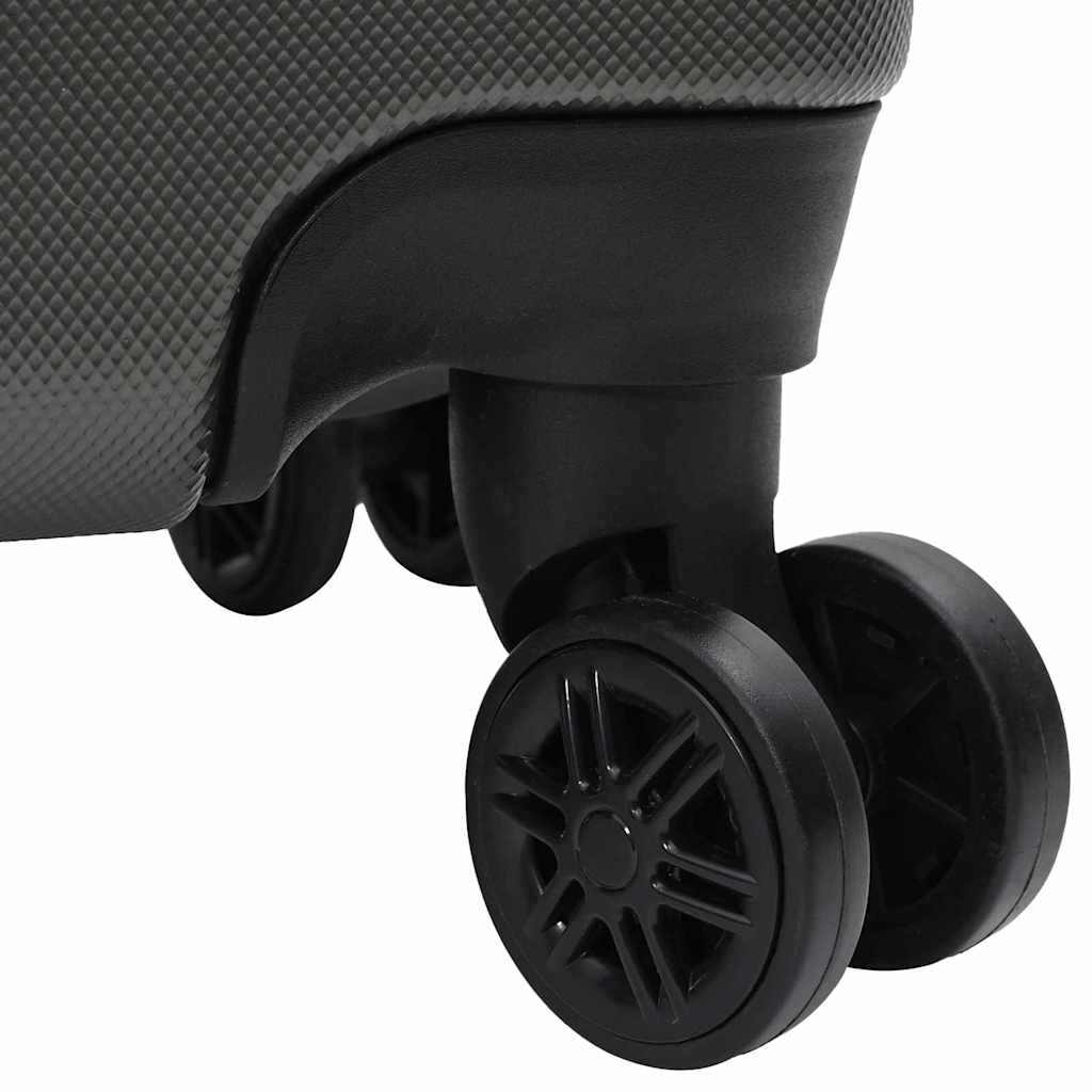 Koffer 3 pcs Dunkelgrau 50 x 31 x 78 cm ABS Kunststoff