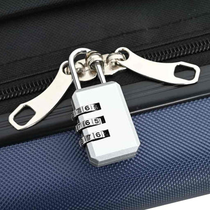 Koffer mit Schloss Dunkelblau 34 x 23 x 55,5 cm ABS Kunststoff