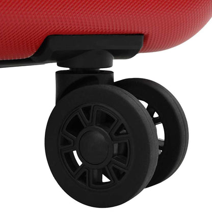 Koffer mit Schloss Rot 50 x 30 x 76 cm ABS Kunststoff