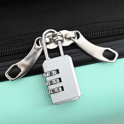 Koffer mit Schloss Mintgrün 34 x 23 x 55,5 cm ABS Kunststoff