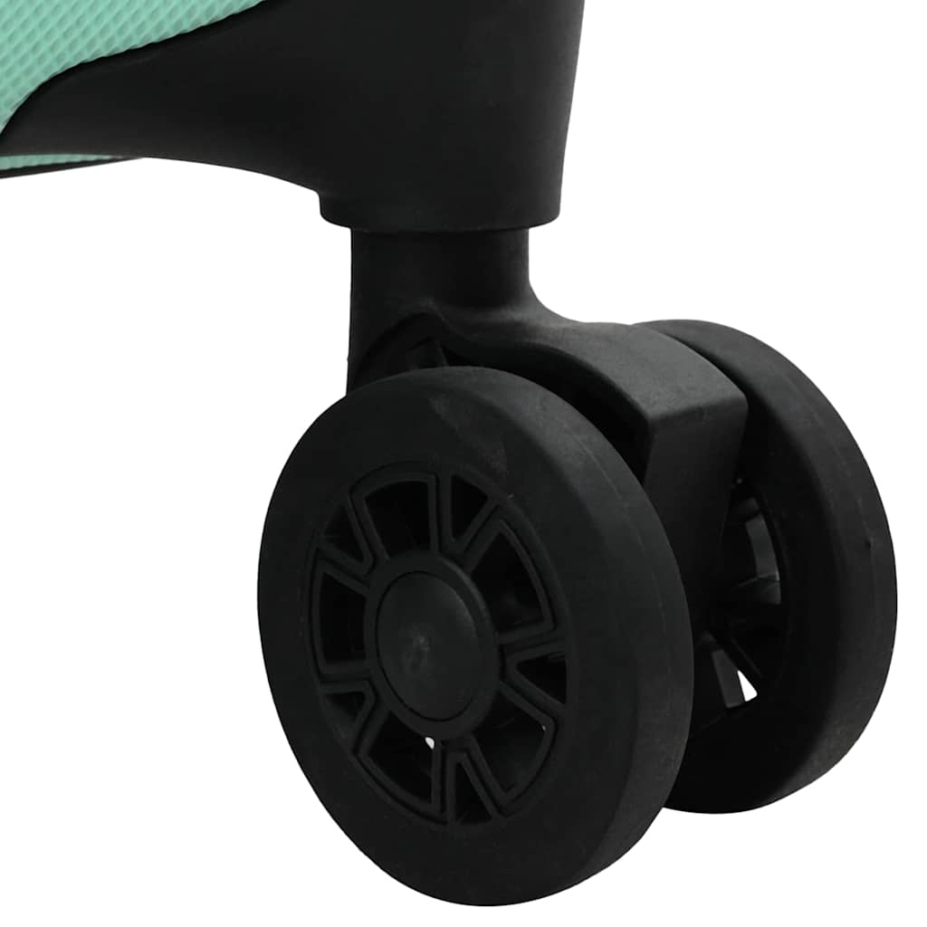 Koffer mit Schloss Mintgrün 50 x 30 x 76 cm ABS Kunststoff