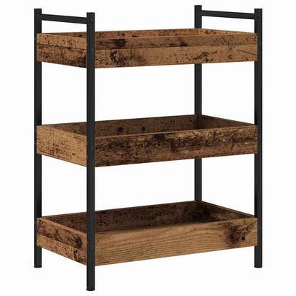 Küchentrolley Altholz 50 x 30 x 70 cm Holzwerkstoff