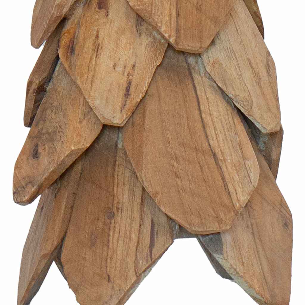 Weihnachtsbaum mit Ständer Braun 50 cm Massivholz Teak