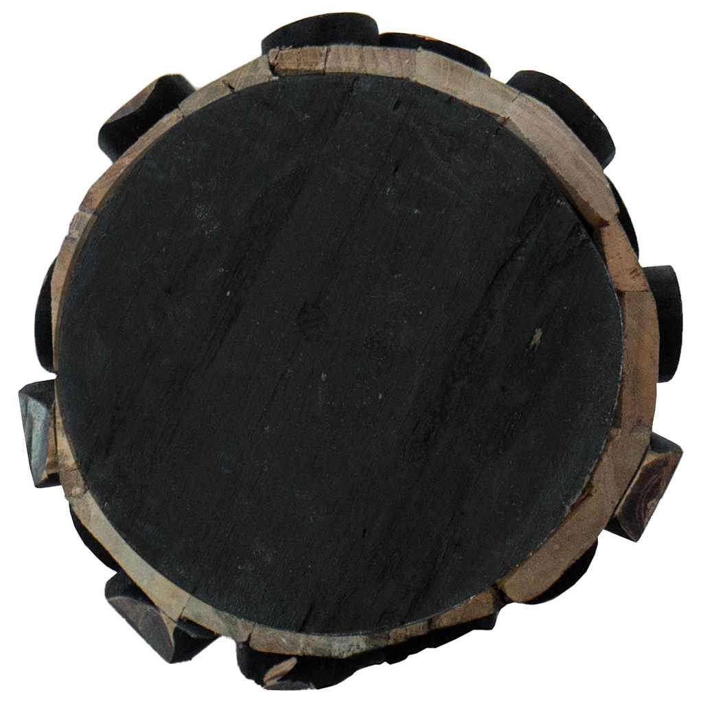 Weihnachtsbaum mit Ständer Braun 60 cm Massivholz Teak