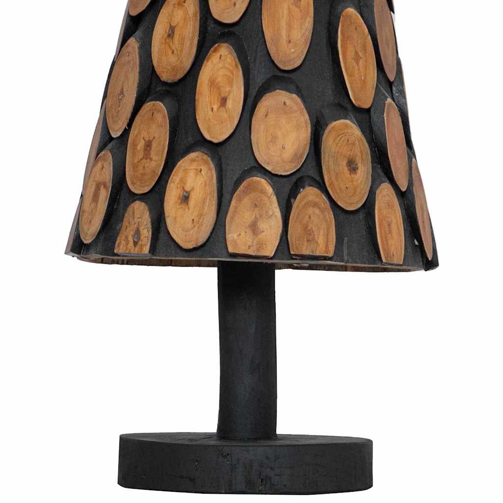 Weihnachtsbaum mit Ständer Braun 90 cm Massivholz Teak