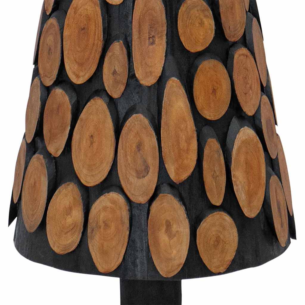 Weihnachtsbaum mit Ständer Braun 120 cm Massivholz Teak