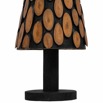 Weihnachtsbaum mit Ständer Braun 150 cm Massivholz Teak