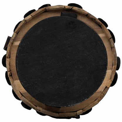 Weihnachtsbaum mit Ständer Braun 150 cm Massivholz Teak