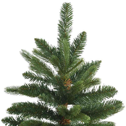 Künstlicher klappbarer Weihnachtsbaum mit Ständer Grün 180 cm