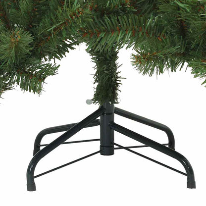 Künstlicher klappbarer Weihnachtsbaum Grün 150 cm PVC, Stahl