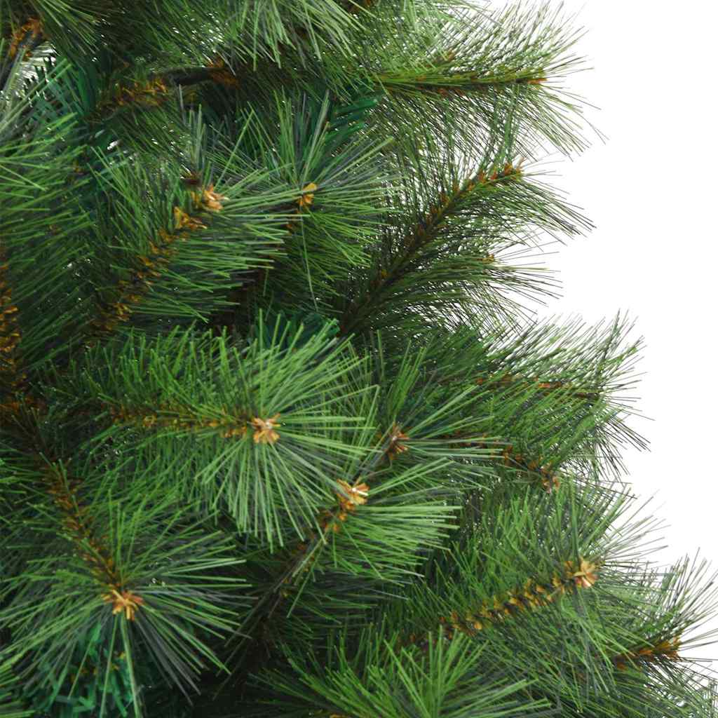 Künstlicher klappbarer Weihnachtsbaum Grün 120 cm PVC, Stahl