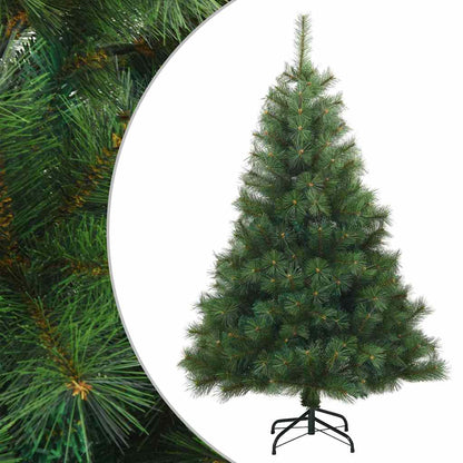 Künstlicher klappbarer Weihnachtsbaum Grün 120 cm PVC, Stahl