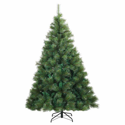 Künstlicher klappbarer Weihnachtsbaum Grün 180 cm PVC, Stahl