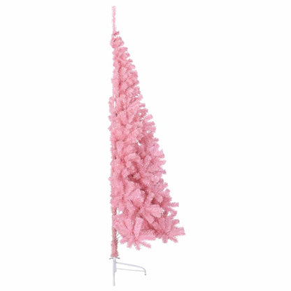 Künstlicher vorbeleuchteter Weihnachtsbaum Rosa 180 cm PVC