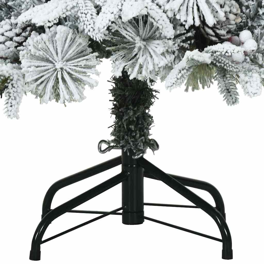 Künstlicher klappbarer Weihnachtsbaum Grün 120 cm PE und PVC