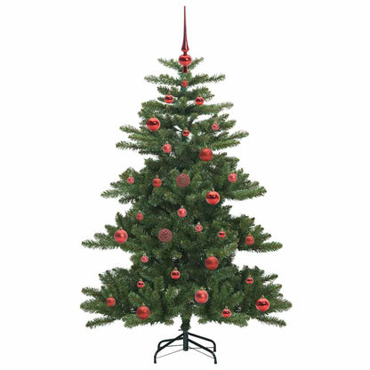 Künstlicher klappbarer Weihnachtsbaum Grün 150 cm PVC und Stahl