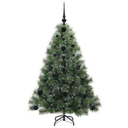 Künstlicher Weihnachtsbaum mit 150 LEDs Grün 120 cm PE und PVC