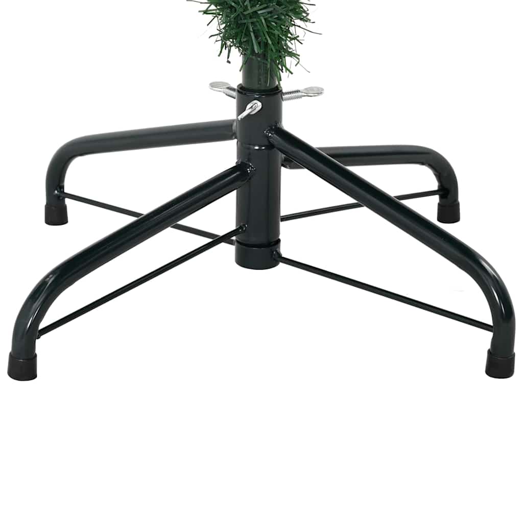 Albero di Natale artificiale, verde, 150 cm, PVC, PE e acciaio