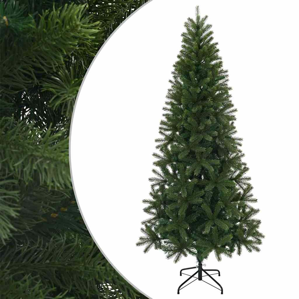 Künstlicher Weihnachtsbaum Grün 240 cm PVC, PE und Stahl