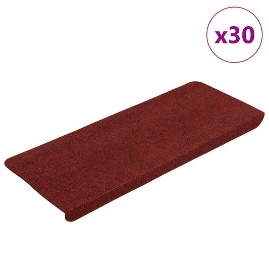 Stufenmatten Selbstklebend 30 Stk. Rot 65x24,5x3,5 cm