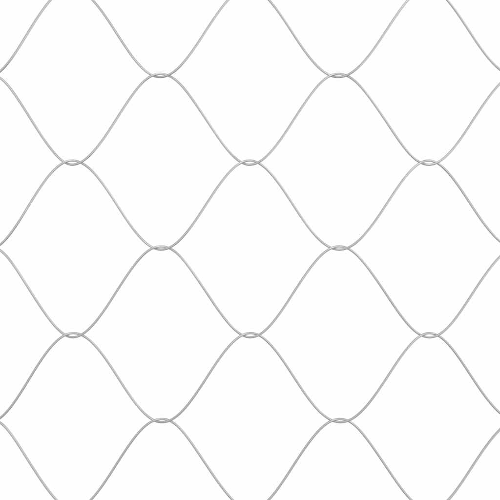 Hundekäfig Silber 200 x 200 x 258 cm Stahl und PE