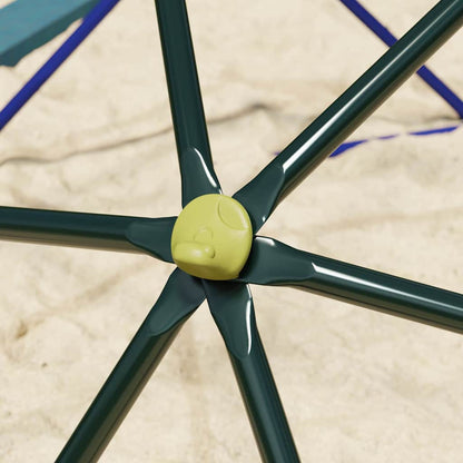 Kletter Dome Blau Stahl