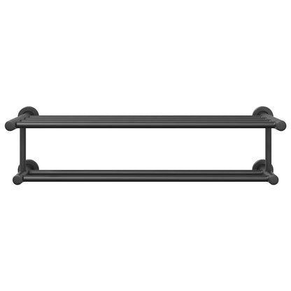 Handtuchhalter Schwarz 61 x 23 x 17 cm Edelstahl