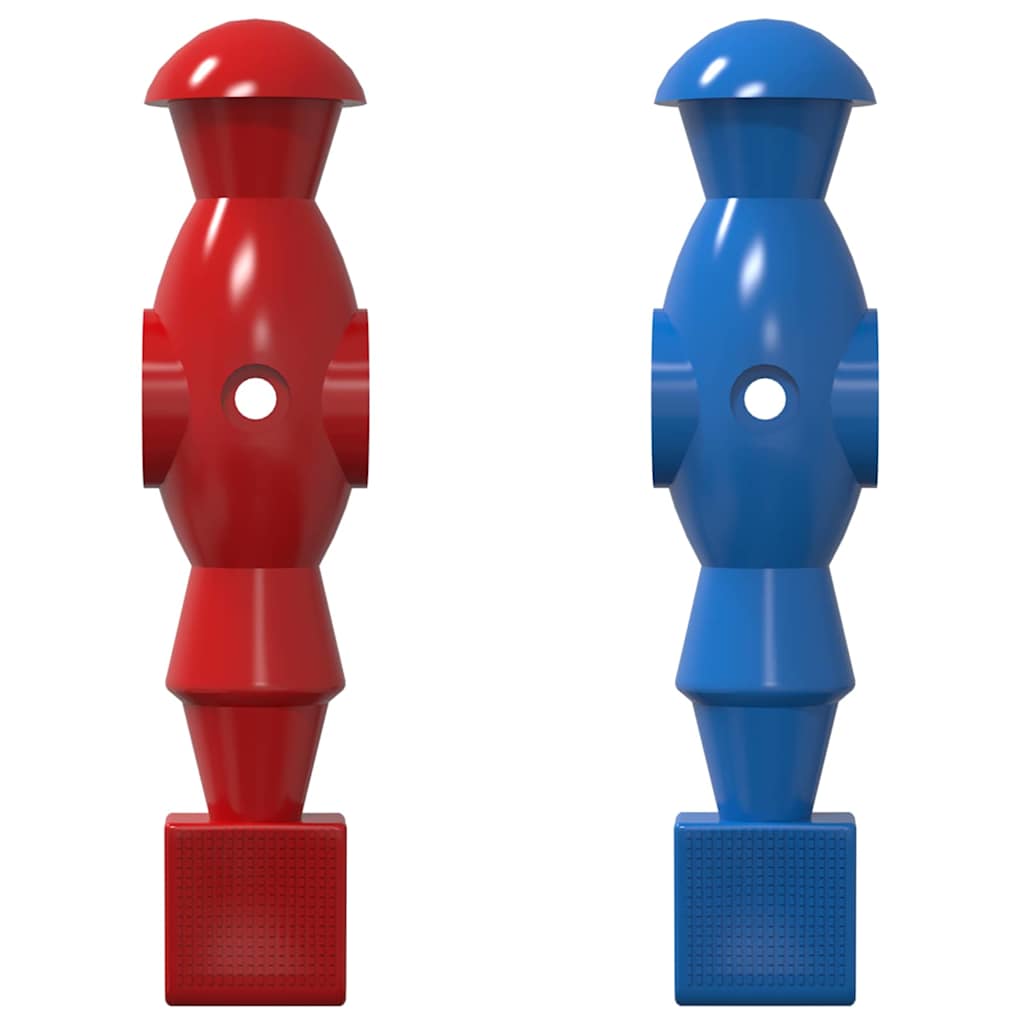 Fußball Tischspieler 22 pcs Blau und Rot 2,4 x 2,1 x 9,7 cm PP