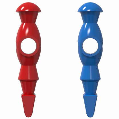 Fußball Tischspieler 22 pcs Blau und Rot 2,4 x 2,1 x 9,7 cm PP