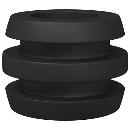 Football Table Bumpers 3 x 3 x 2 cm Rod 16 pcs Schwarz