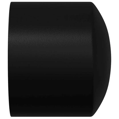 Tischfußball Endkappen 10 pcs Schwarz 1,9 x 1,9 x 1,6 cm