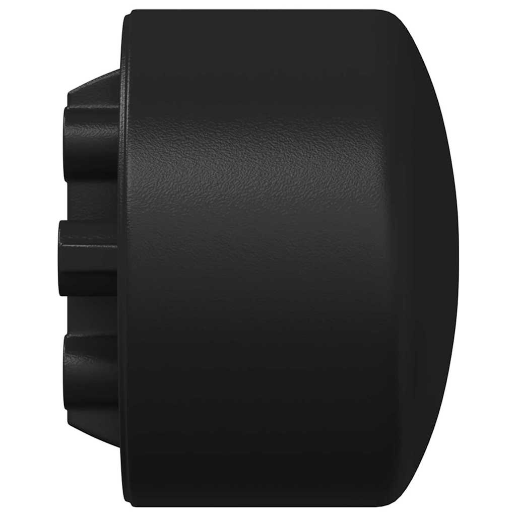 Tischfußball Endkappen 10 pcs Schwarz 1,5 x 1,5 x 1 cm