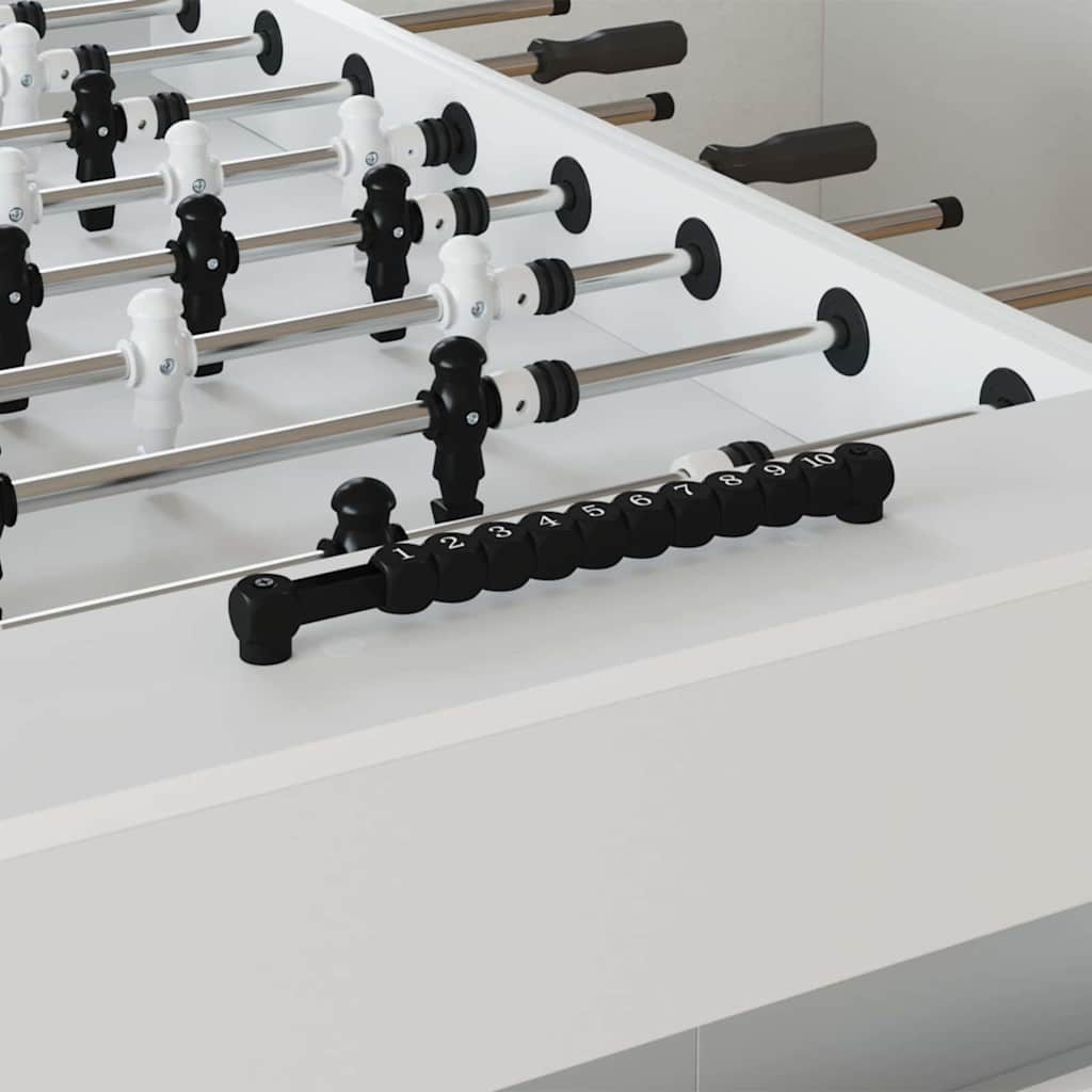 Fußballtisch Counts 2 pcs Schwarz 30 x 2,2 x 2,9 cm Kunststoff