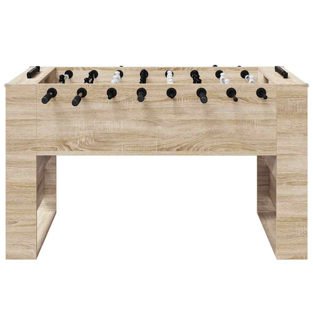 Fußballtisch 2 pcs Sonoma-Eiche 146,5 x 74 x 85 cm